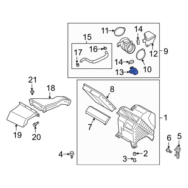 Engine Air Intake Resonator