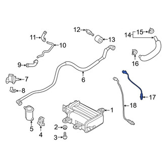 Kia OE - Front Right Oxygen Sensor
