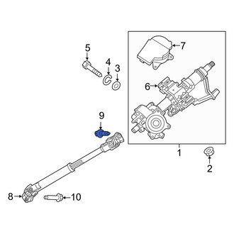 Kia OE - Upper Steering Shaft Bolt