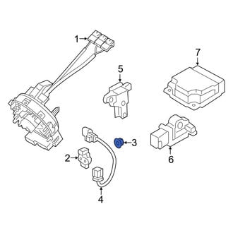 Kia OE - Air Bag Impact Sensor Nut