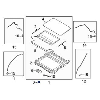 Kia OE - Sunroof Frame Nut