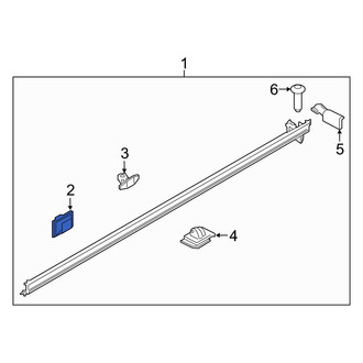 Kia OE - Rocker Panel Molding Clip