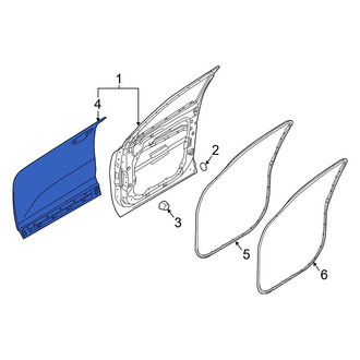 Kia OE - Front Right Outer Door Outer Panel
