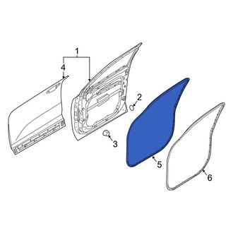 Kia OE - Front Left Outer Door Seal