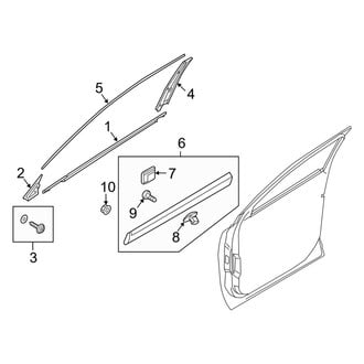 Kia OE - Front Door - Exterior Trim