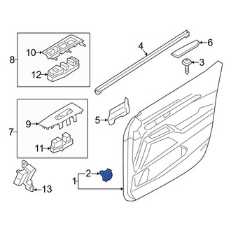 Kia OE - Door Interior Trim Panel Retainer