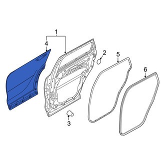 Kia OE - Rear Left Outer Door Outer Panel