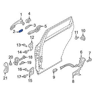 Kia OE - Exterior Door Handle Pad
