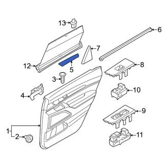 Kia OE - Front Left Outer Exterior Door Handle Cover