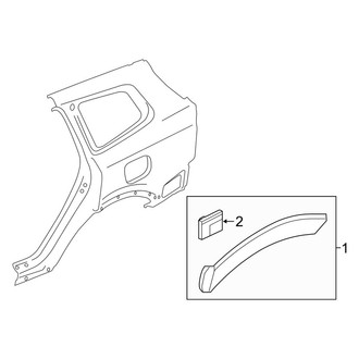 Kia OE - Quarter Panel - Exterior Trim