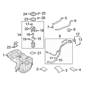 Kia OE - Fuel System Components