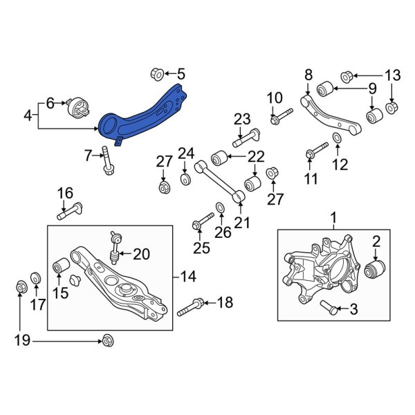 Suspension Trailing Arm