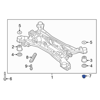 Kia OE - Suspension Crossmember Nut