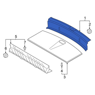 Kia OE - Rear Liftgate Trim Scuff Plate