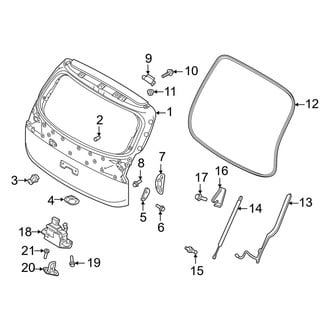 Kia OE - Lift Gate - Gate & Hardware