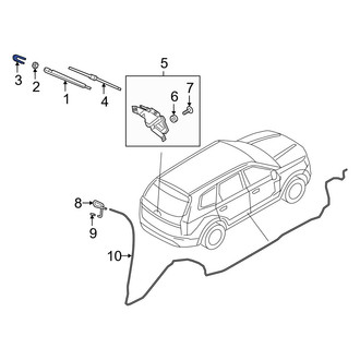 Kia OE - Wiper Arm Cap