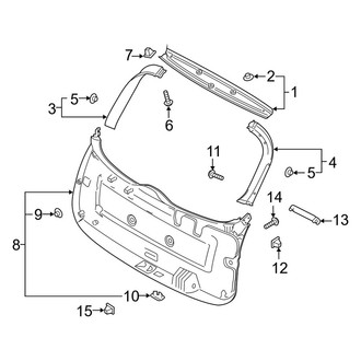 Kia OE - Lift Gate - Interior Trim