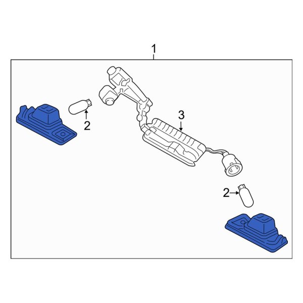 License Plate Light Assembly