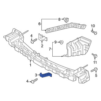 Kia OE - Lower Bumper Impact Bar Bracket