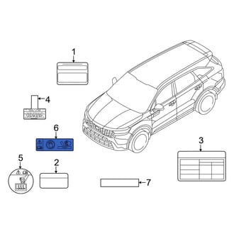 Kia OE - Caution Label