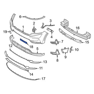Kia OE - Rear License Plate Bracket