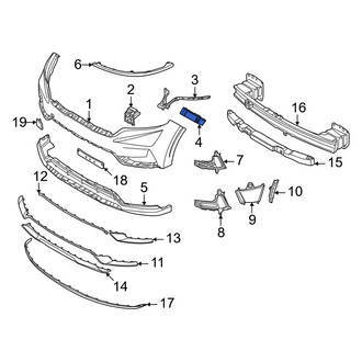 Kia OE - Front Left Bumper Guide
