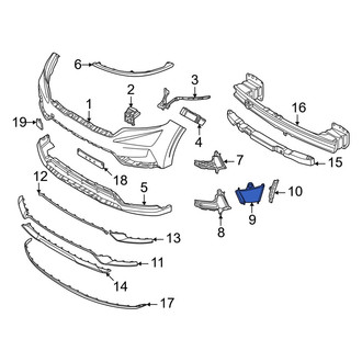 Kia OE - Front Right Brake Air Duct