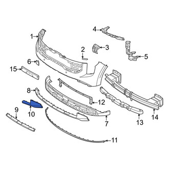 Kia OE - Front Left Bumper Trim