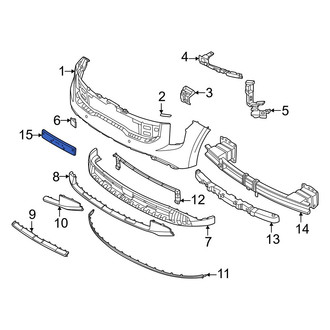 Kia OE - Front License Plate Bracket
