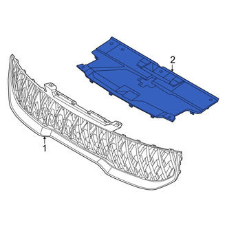 Kia OE - Front Radiator Support Access Cover
