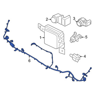 Kia OE - Front Park Assist Camera Wiring Harness