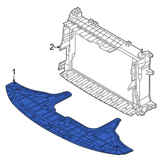 Kia OE - Front Radiator Support Splash Shield