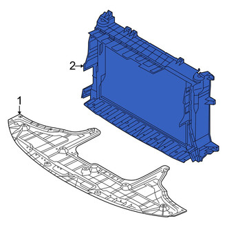 Kia OE - Front Radiator Support Air Deflector