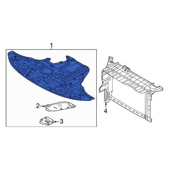 Kia OE - Front Radiator Support Splash Shield