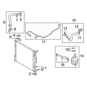 Kia OE - Cooling - Radiator & Components