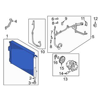 Kia OE - A/C Condenser