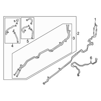 Kia OE - HVAC Heater Hose Outlet Tube