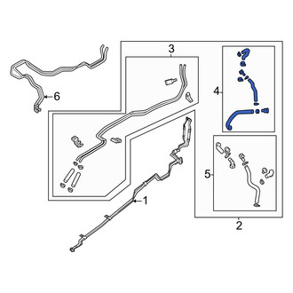 Kia OE - HVAC Heater Hose
