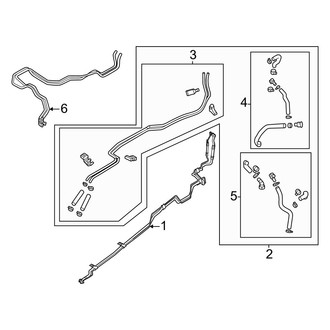 Kia OE - HVAC Heater Hose