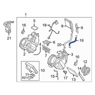 Kia OE - HVAC Heater Hose