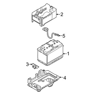 Kia OE - Electrical - Battery (Conventional), (EX / LX / SX / SX Prestige)