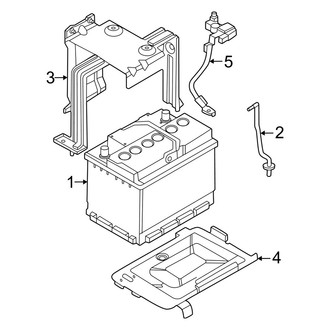 Kia OE - Electrical - Battery (Conventional), (Hybrid EX / Hybrid LXS / Hybrid SX / Hybrid SX Prestige)