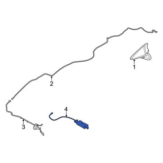 Kia OE - GPS Navigation System Antenna