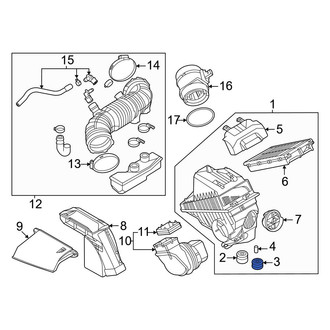 Kia OE - Air Filter Housing Insulator