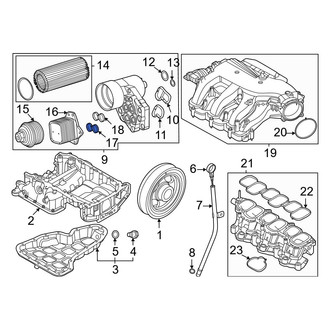 Kia OE - Engine Oil Cooler Seal