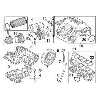 Kia OE - Engine / Transaxle - Engine Parts (EX / LX / SX / SX Prestige)