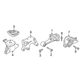 Kia OE - Engine / Transaxle - Engine & Transmission Mounting