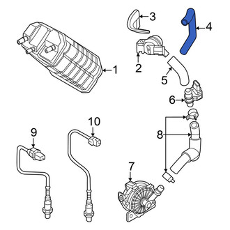 Kia OE - Upper PCV Valve Hose