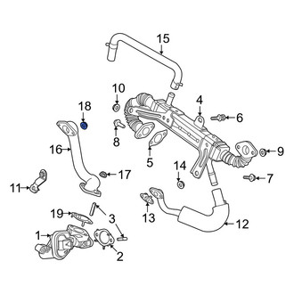Kia OE - Front Bumper Cover Nut