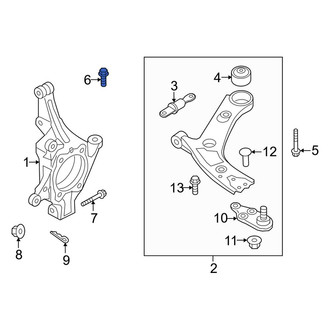 Kia OE - Front Suspension Control Arm Bolt